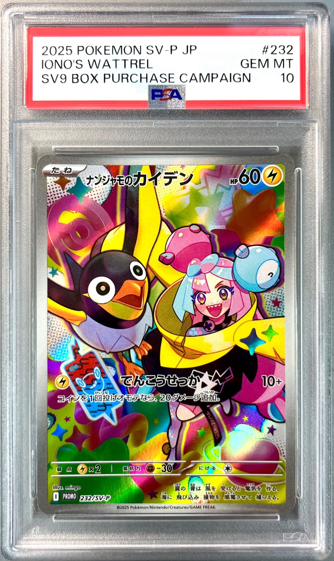 ★232/SV/P ナンジャモのカイデン 鑑定品