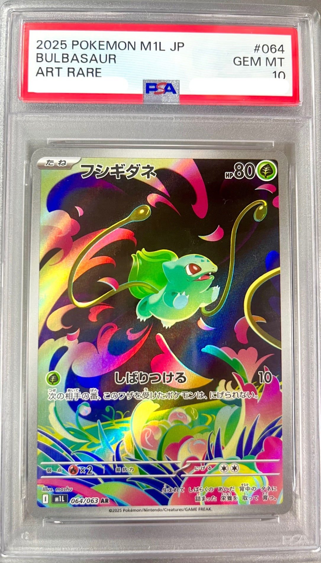 ★☆064/063 フシギダネ 鑑定品
