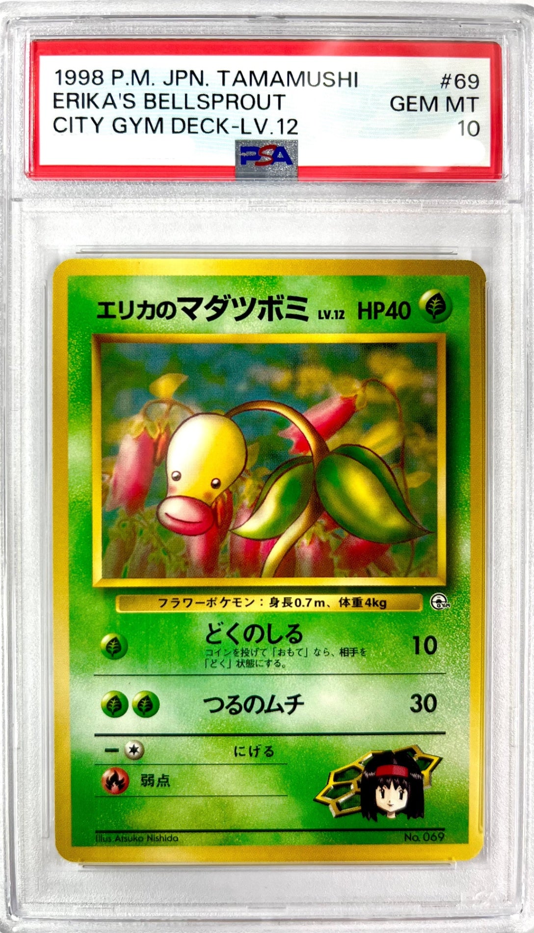 ★LV12HP40NO069-GYMTD4 エリカのマダツボミ(右中央:GYM) 鑑定品