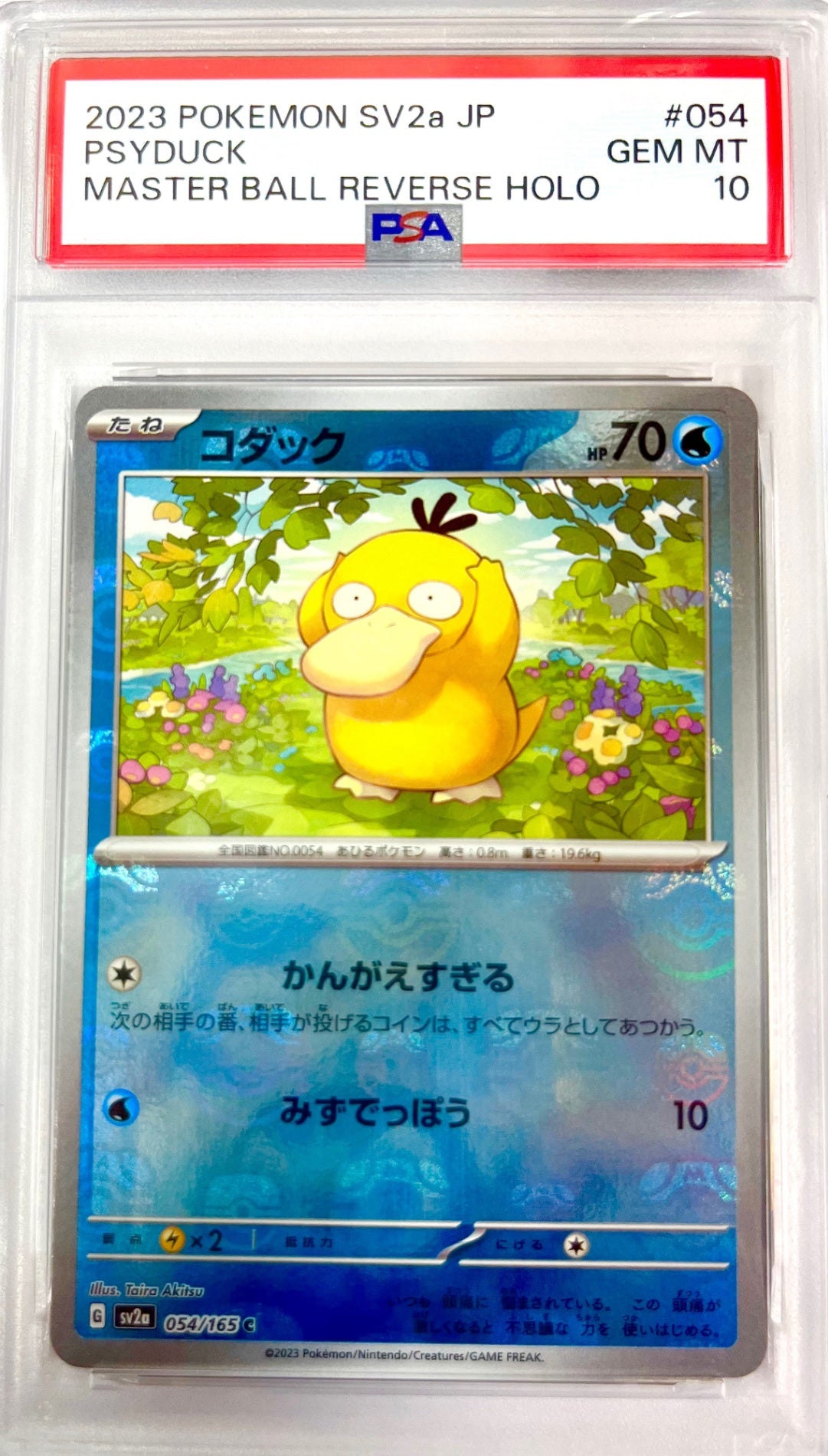 ★054/165/SV2A/BM2 ミラー)コダック(マスターボール柄) 鑑定品