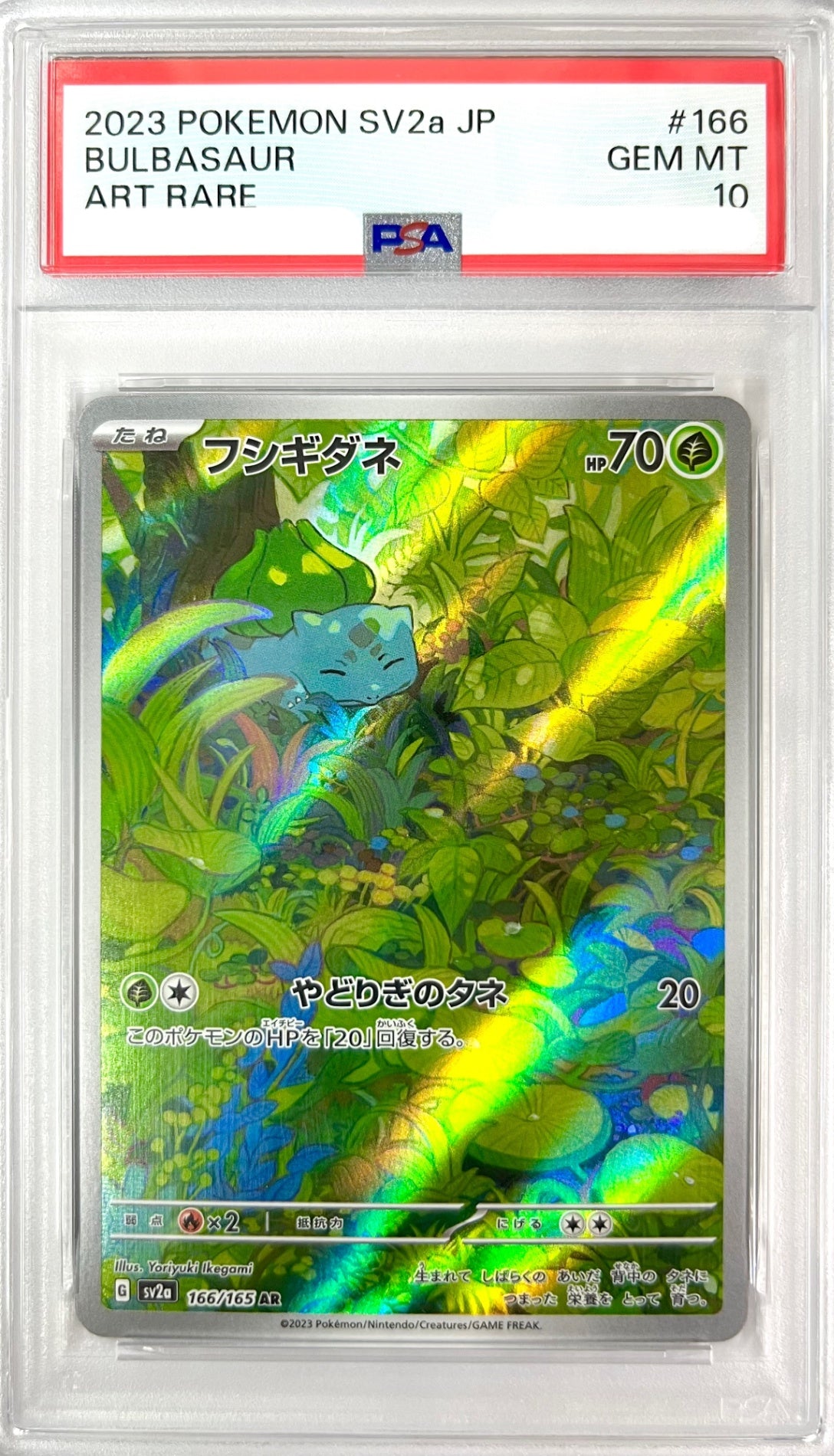 ★166/165/SV2A/B フシギダネ 鑑定品