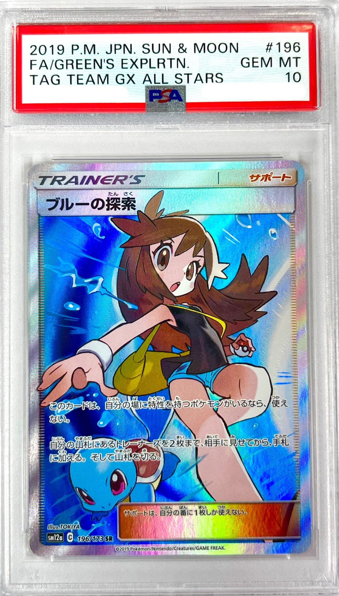 ★196/173/SM12A/B ブルーの探索 鑑定品