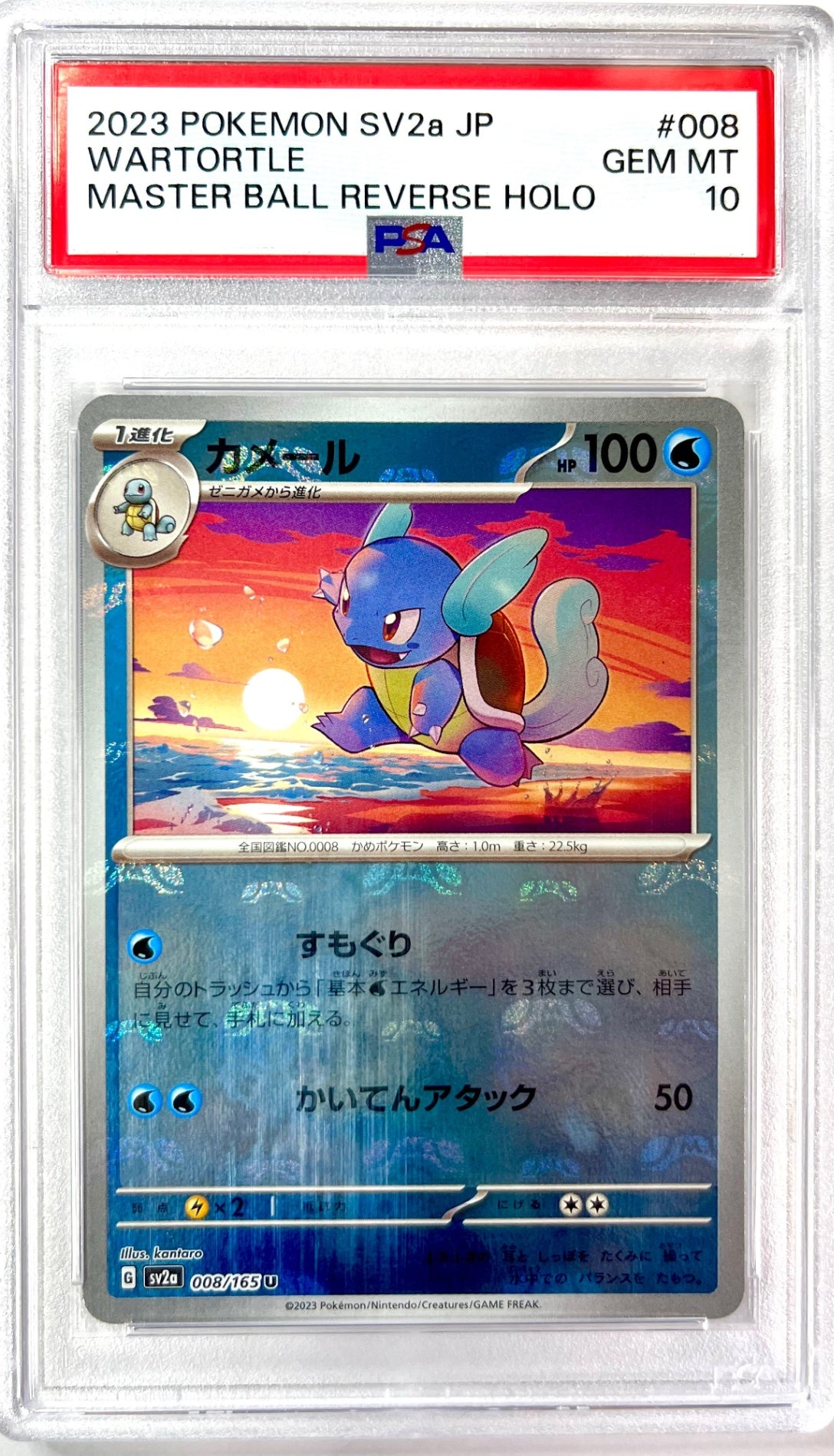 ★008/165/SV2A/BM2 ミラー)カメール(マスターボール柄) 鑑定品