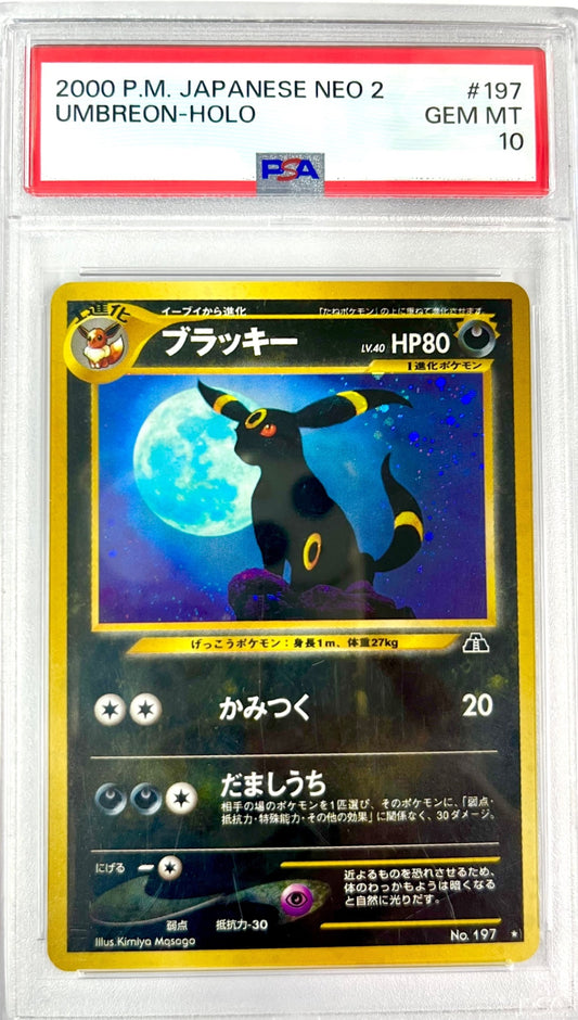 【レア】★LV40HP80NO197-NEO2 ブラッキー(右中央:遺跡)　鑑定品