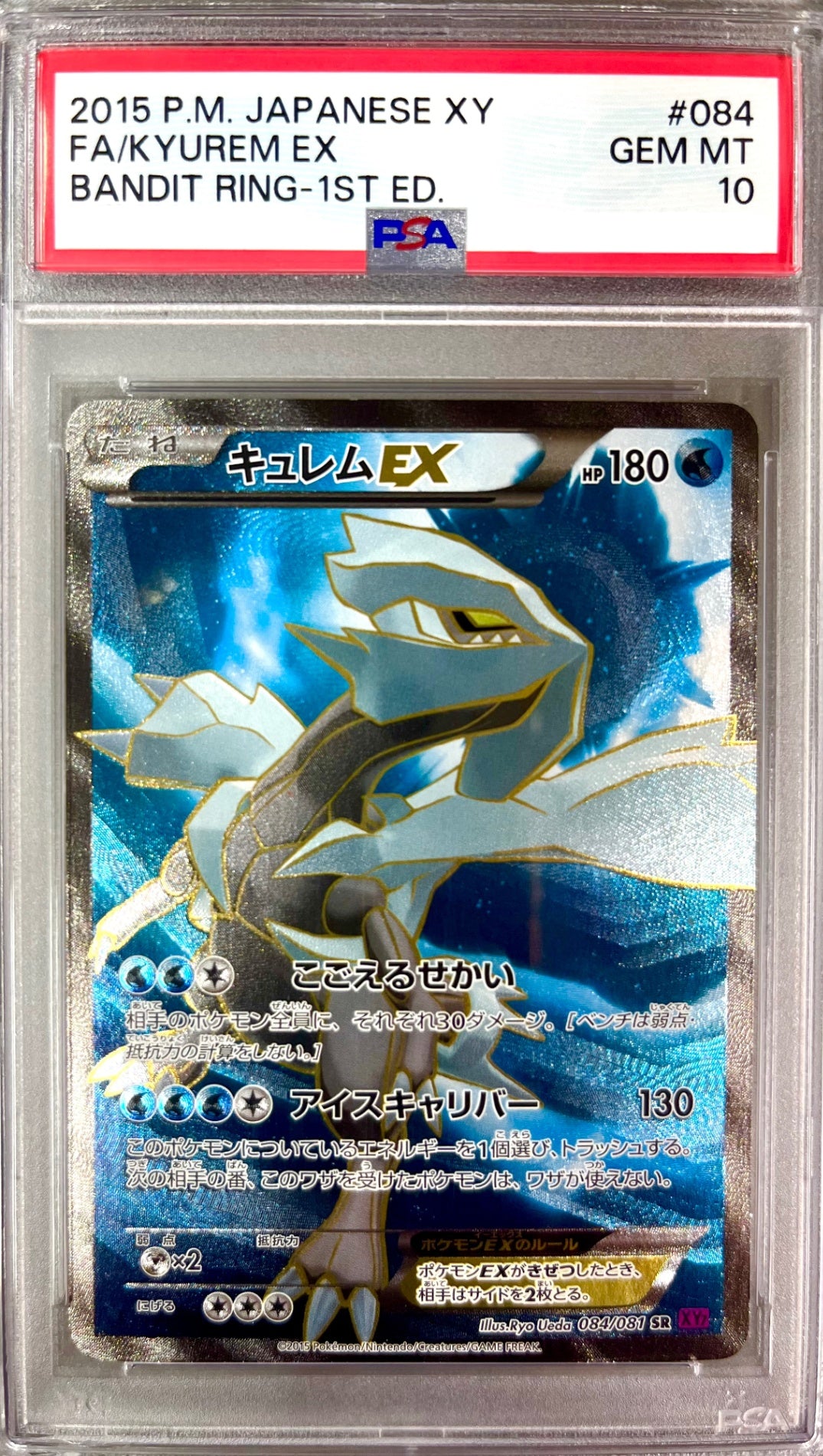 ★084/081 1ED)キュレムEX　鑑定品
