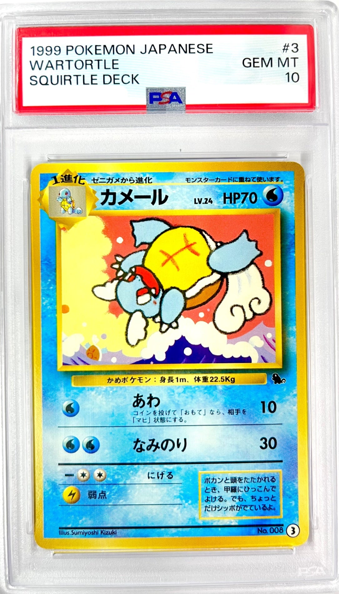 【レア】★LV24HP70NO008-INT3Z カメール(右中央:ゼニガメ・右下:3)　鑑定品
